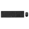 Wireless mouse RAPOO 8020M Black — 2.4 GHz optical, compact portable design