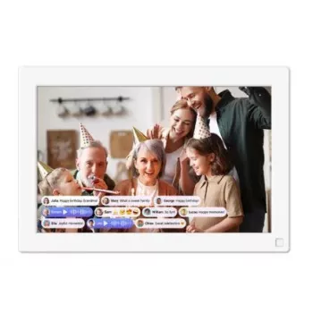 Digital Photo Frame MYFIRST myFirst Live FF1001SA-WE01 10.1 inch (25.6 cm) IPS Touchscreen Wi‑Fi 32GB White