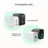 Cable USB-C-USB-C PowerStream 100W braid 1,2m white