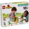 Toy train set LEGO DUPLO Interactive Adventure Railway 10427, 57 pieces, 2 minifigures, for ages 2+