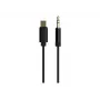 CableXpert USB-C to 3.5mm Jack Adapter Cable 1.5m M/M (Black)