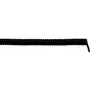 LAPP 73220240 Coiled Cable UNITRONIC® SPIRAL 100 mm / 400 mm 2 x 0.25 mm² Black 1 pc(s) (73220240)