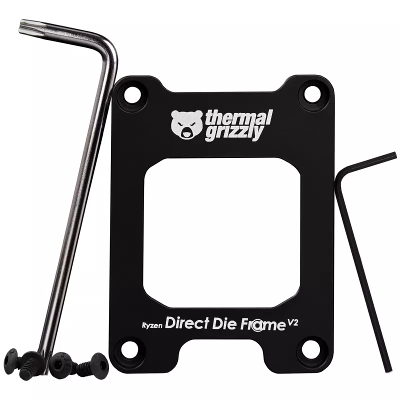 Thermal Grizzly Ryzen 7000 Direct Die Frame V2 – CPU mounting frame (TG-DDF-R7000-V2)
