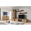 Cama set of two shelves 125cm SOHO lefkas oak/black