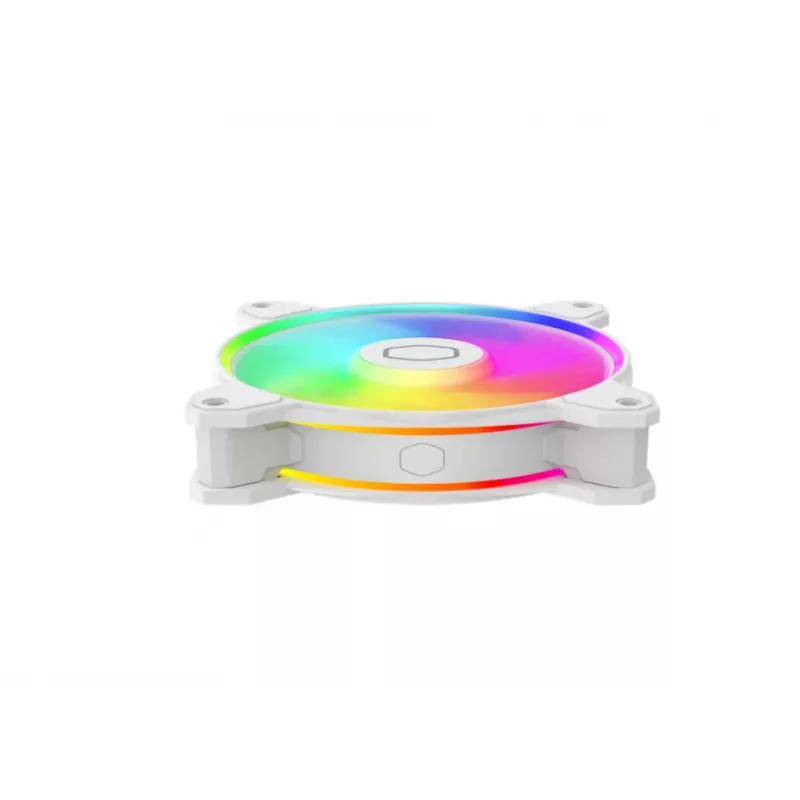 Cooler Master MasterFan MF120 Halo2 White Edition 120mm ARGB Case Fan