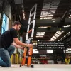 Telescopic ladder Batavia B.V. Giraffe AIR 3.81 m, compact extendable aluminium ladder