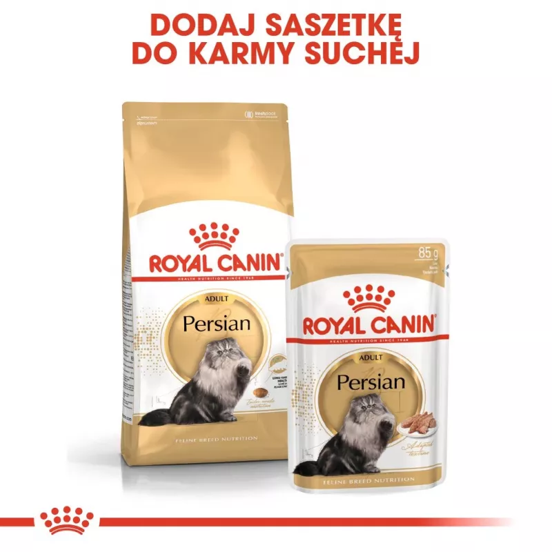 Royal Canin Persian Adult Dry Cat Food 4 kg, Maize, Poultry