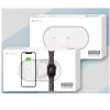 3-in-1 Wireless Charger Devia V4 10W — for smartphone, Apple Watch, earphones