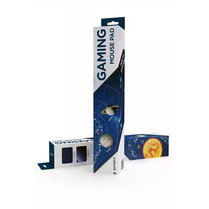 Gembird MP-SOLARSYSTEM-XL-01 Gaming mouse pad extra large\Cosmos\ 350 x 900