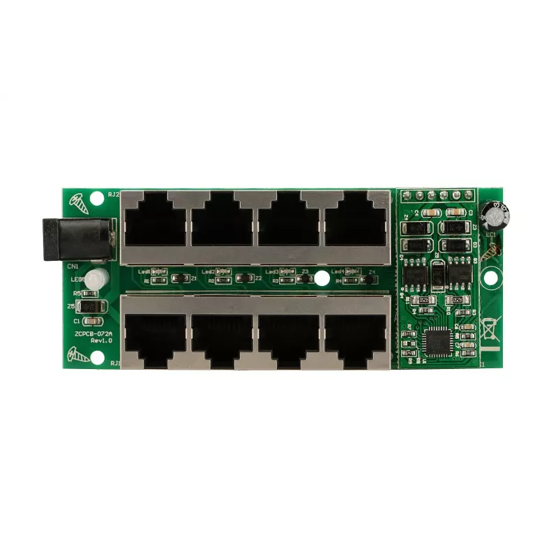 Extralink ACTIVE POE INJECTOR 4 PORT GIGABIT 802.3AT/AF 1 Gbps 48 V