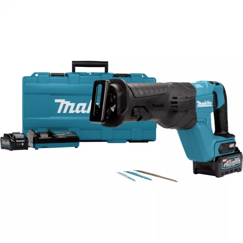 Battery Reciprocating Saw JR001GM201 XGT, 40Volt, Reciprocating Saw Blue/black, 2x Li-Ion XGT Battery 4,0Ah, Carry Case