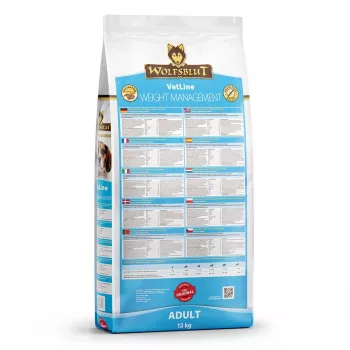 Dry dog food Wolfsblut VetLine Weight Management Turkey — 12 kg, grain-free, 22% protein, 8% fat