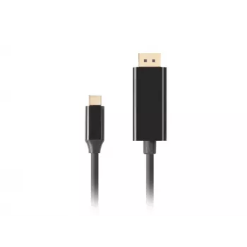 USB-c-zu-displayport-adapter Lanberg Ca-cmdp-10cu-0018-bk Black 1,8 M
