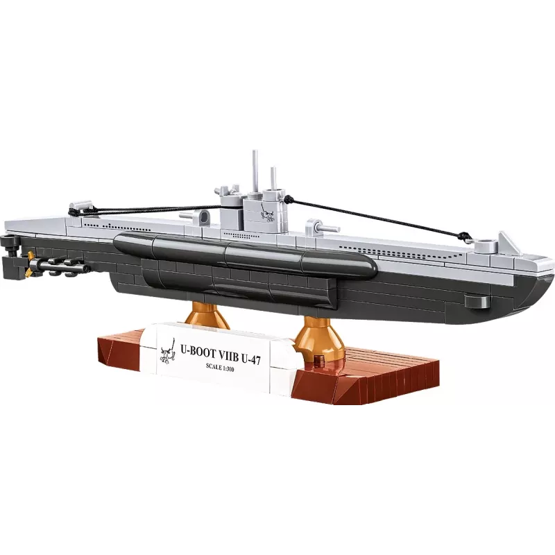 Scale model submarine Cobi U-47 T.VIIB 1:300 kit, brand Cobi, model 4858