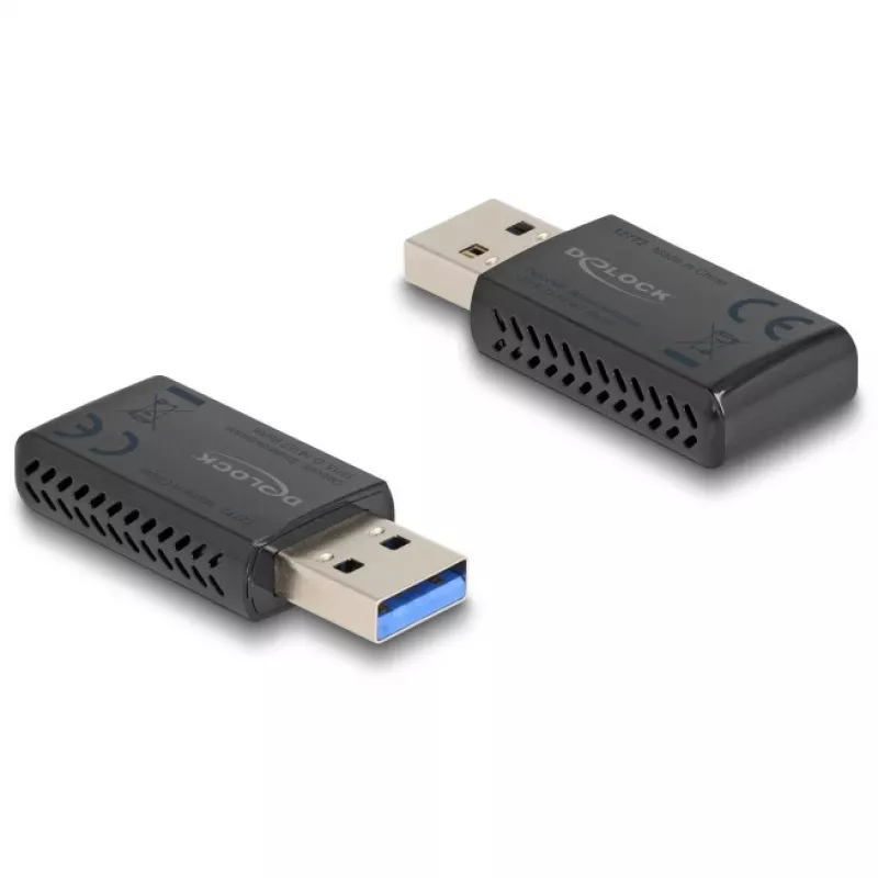 DeLOCK Wi-Fi 6 Dual Band WLAN USB Stick AX1800 1201 + 574 Mbps