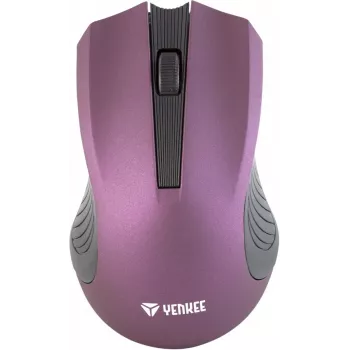 2.4GHz optical symmetrical wireless mouse, 3 buttons, Purple