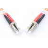 DIGITUS LWL Patchkabel LC/LC 50/125µm 3m Multimode Duplex Halogenfrei bis 1Gbit mit Messprotokoll orange OM2 (DK-2533-03)