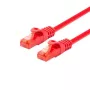 Network cable LOGON Cat6 UTP 10 m, RJ-45–RJ-45, red
