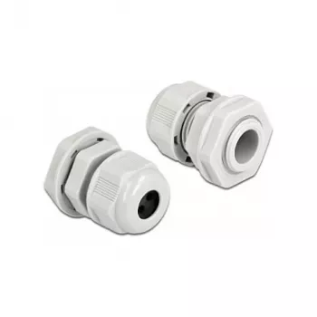 Cable Gland DeLOCK 60374 Grey Plastic 2 pc(s)