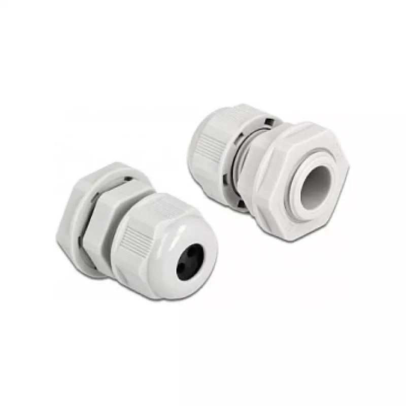 Cable Gland DeLOCK 60374 Grey Plastic 2 pc(s)