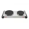 Tristar KP-6248 Double Hot Plate, 2 Cooking Zones, Rotary Control