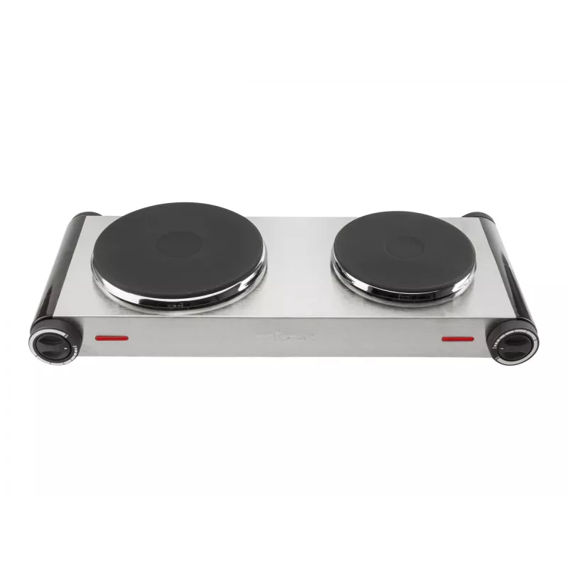 Tristar KP-6248 Double Hot Plate, 2 Cooking Zones, Rotary Control