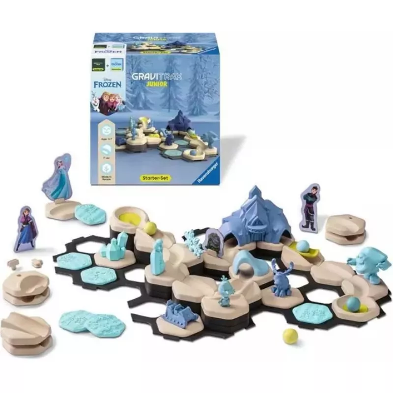 Marble Run Ravensburger GraviTrax Junior Starter Set Frozen — Ravensburger 73385