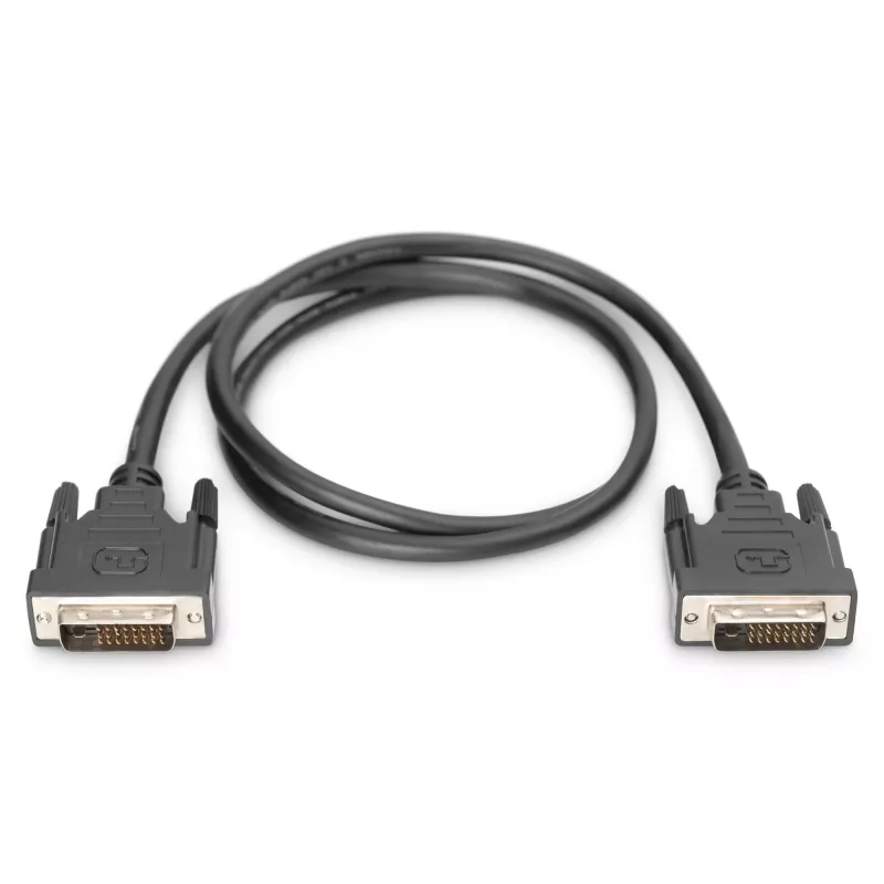 DVI Connection Cable Digitus AK-320108-010-S 1m