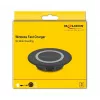 Indoor Charger DeLOCK 66284 Smartphone Black USB Wireless
