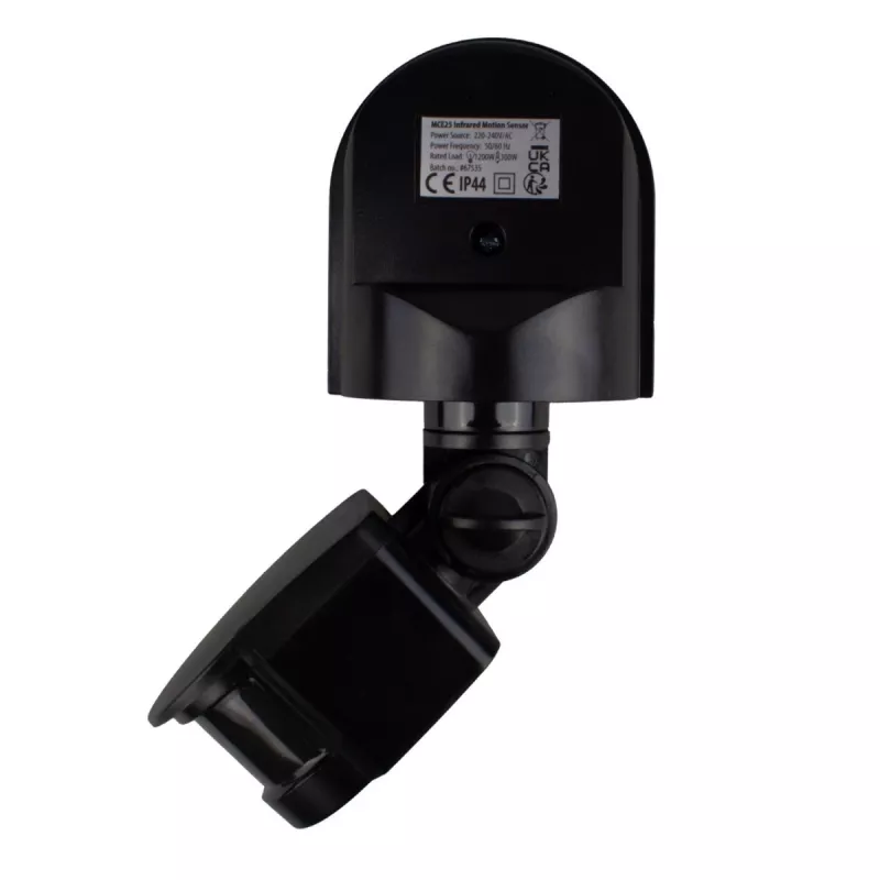 Motion and twilight sensor MACLEAN MCE25 B — motion detector with light sensor, wall/ceiling mount