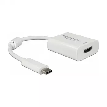 Video Cable Adapter DeLOCK 63937 USB Type-C to HDMI 0.1m White