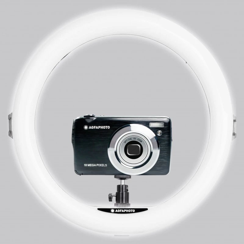 Agfa Arl11xl Ring Light Led Ring 11 + Stand + Remote