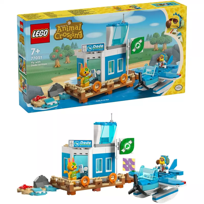 Construction toy LEGO 77051 Animal Crossing: Fly with Dodo Airlines set, LEGO brand, model 77051