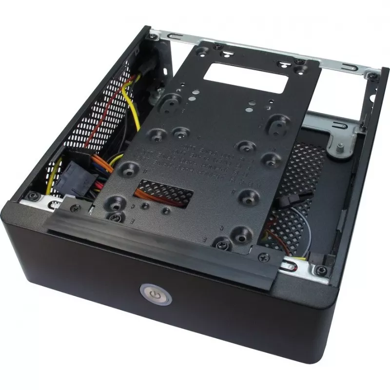 PC Case Inter-Tech ITX-601 Desktop Black