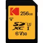 Memory Card Kodak 256GB UHS-I U3 V30 Ultra EKMSD256GXC10HPRK