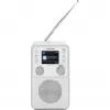 Digital radio TECHNISAT DigitRadio 317 White — FM and DAB+ reception, compact tabletop design