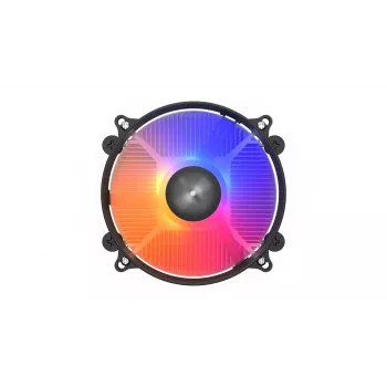 CPU cooler KRUX Integrator RGB KRX0093 with 120 mm PWM fan, ARGB lighting, 85 W TDP, AM4 support