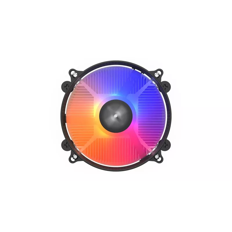 CPU cooler KRUX Integrator RGB KRX0093 with 120 mm PWM fan, ARGB lighting, 85 W TDP, AM4 support