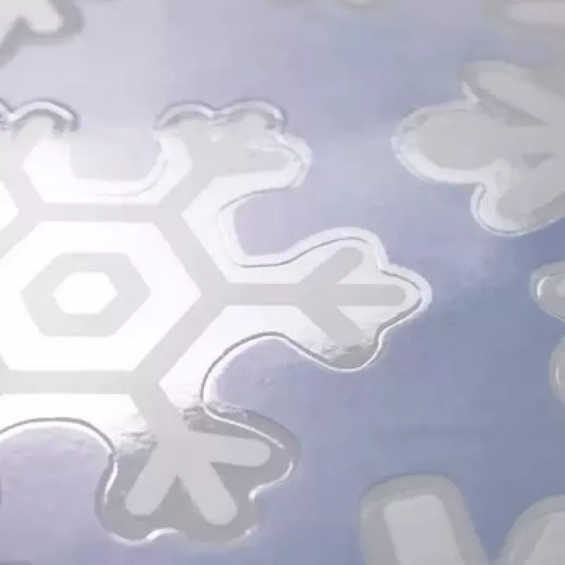 Window decoration Herma A4 Snowflake 15757 – A4 printable snowflake sheet for window displays