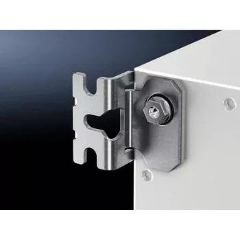 Mounting kit Rittal AX 2508.020 — stainless steel/white, compatible with Rittal AX, KX, AX IT, EL (4 pcs)