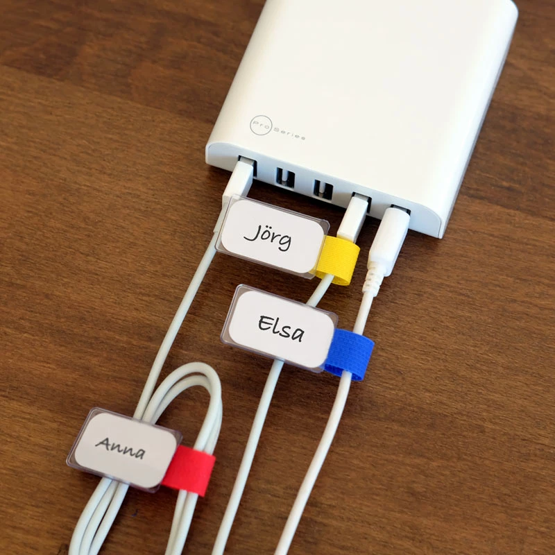Cable Tie Label-the-cable LTC 2530 Blue Red Yellow