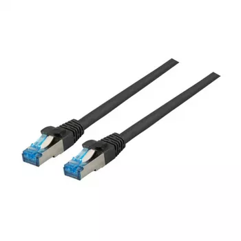 EFB-Elektronik RJ45 Patch Cable Cat.6A S/FTP TPECat.7 Raw Cable superflex black 0,5m Manufacturer: EFB Elektronik (K5525FSW.0,5)