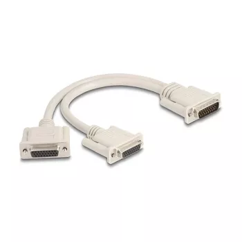 DeLOCK 67171 Serial Cable Beige 0.3 m DB-26 2 x DB-26