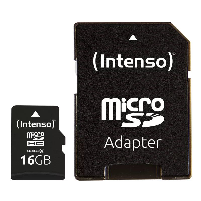 Memory Card Intenso 16GB MicroSDHC Class 4 3403470