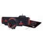 Gaming keyboard GEMBIRD GGS-UMG4-02 104-key full-size USB QWERTY US English with mouse, black