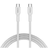 CANYON cable OnWire 60CL C-C 60W COLOR Braided 1m White