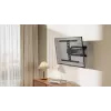 Full-motion TV wall mount GEMBIRD WM-90ST-02 for 43–90 inch screens, articulating bracket, VESA 100x200–600x400, 50 kg capacity