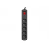 Surge Protector NATEC NSP-1715 Black 5 AC outlets 5 m