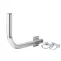Extralink Left balcony handle B300 with u-bolts M8 steel galvanized