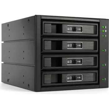 FANTEC BP-T3141, 4x SAS/SATA 6G 3.5/2.5 HDD/SSD in 3x5,25 Backplane Module (2192)